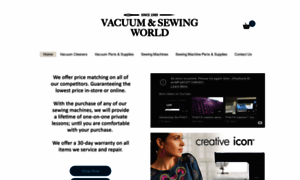 Vacuumandsewingworld.com thumbnail