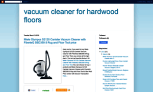 Vacuumcleanerforhardwoodfloors.blogspot.com thumbnail