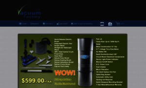 Vacuumfactory.com thumbnail