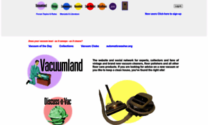 Vacuumland.org thumbnail
