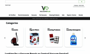Vacuumplus.ca thumbnail
