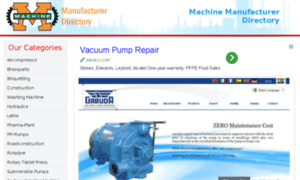 Vacuumpumps.machinemanufacturer.co.in thumbnail