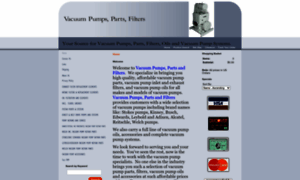Vacuumpumpspartsfilters.com thumbnail