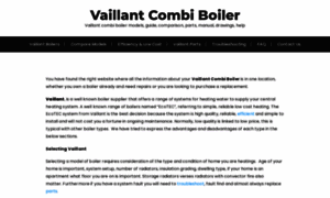 Vaillantcombiboiler.co.uk thumbnail