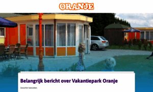 Vakantieparkoranje.nl thumbnail