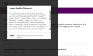 Valeantnow.com thumbnail
