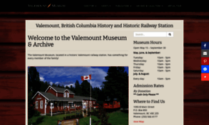 Valemountmuseum.ca thumbnail