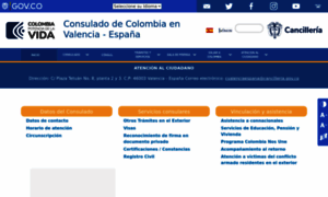 Valencia-espana.consulado.gov.co thumbnail