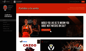 Valenciabasket.koobin.com thumbnail