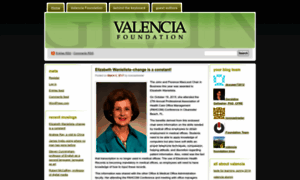 Valenciafoundation.wordpress.com thumbnail