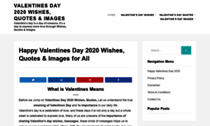 Valentinesday2020.info thumbnail