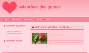 Valentinesdayquotes.org thumbnail