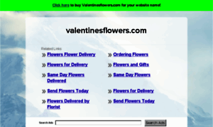 Valentinesflowers.com thumbnail