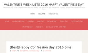 Valentineweeklists.in thumbnail