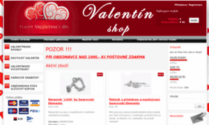 Valentinshop.cz thumbnail