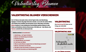 Valentinstagblumen.de thumbnail