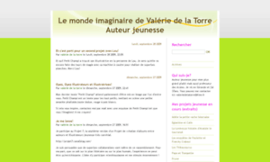 Valeriedelatorre.blog.free.fr thumbnail