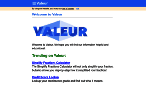 Valeur.com thumbnail