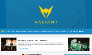 Valiant.overwatchleague.com thumbnail