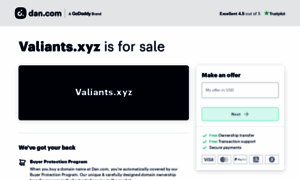 Valiants.xyz thumbnail