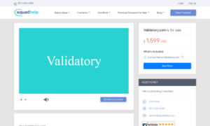 Validatory.com thumbnail