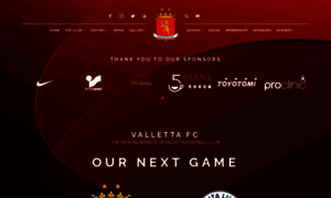 Vallettafc.net thumbnail