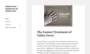 Valley-fever.org thumbnail