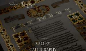 Valleycalligraphy.com thumbnail