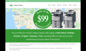 Valleycopiers.ca thumbnail