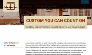 Valleycustomdoor.com thumbnail