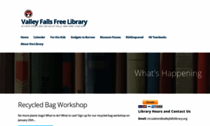 Valleyfallslibrary.org thumbnail