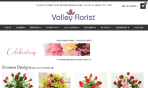 Valleyflorist.com thumbnail