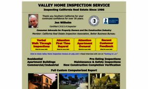 Valleyhomeinspection.com thumbnail