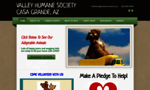 Valleyhumane.net thumbnail