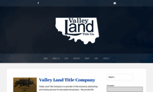 Valleylandtitlecompany.com thumbnail