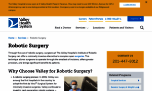 Valleyroboticsurgery.com thumbnail