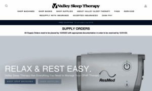 Valleysleeptherapy.com thumbnail