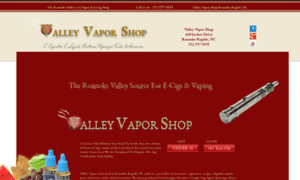Valleyvaporshop.com thumbnail