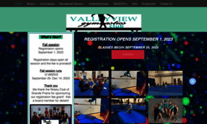 Valleyviewgymnastics.com thumbnail