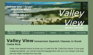 Valleyviewspanish.com thumbnail