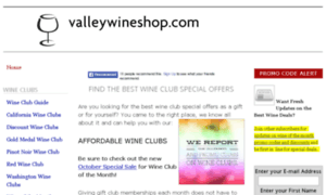 Valleywineshop.com thumbnail