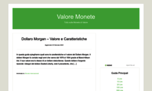 Valoremonete.net thumbnail