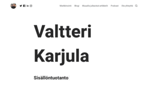 Valtterikarjula.com thumbnail