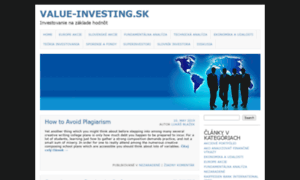 Value-investing.sk thumbnail