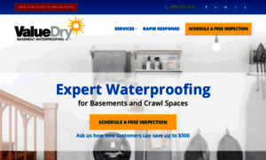 Valuedrywaterproofing.com thumbnail