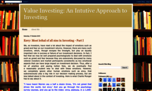 Valueinvestinginpractice.blogspot.com thumbnail