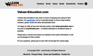 Values-education.com thumbnail