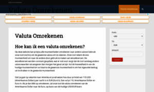 Valutasomrekenen.nl thumbnail