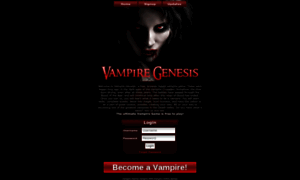 Vampiregenesis.com thumbnail