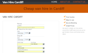 Van-hire-cardiff.com thumbnail